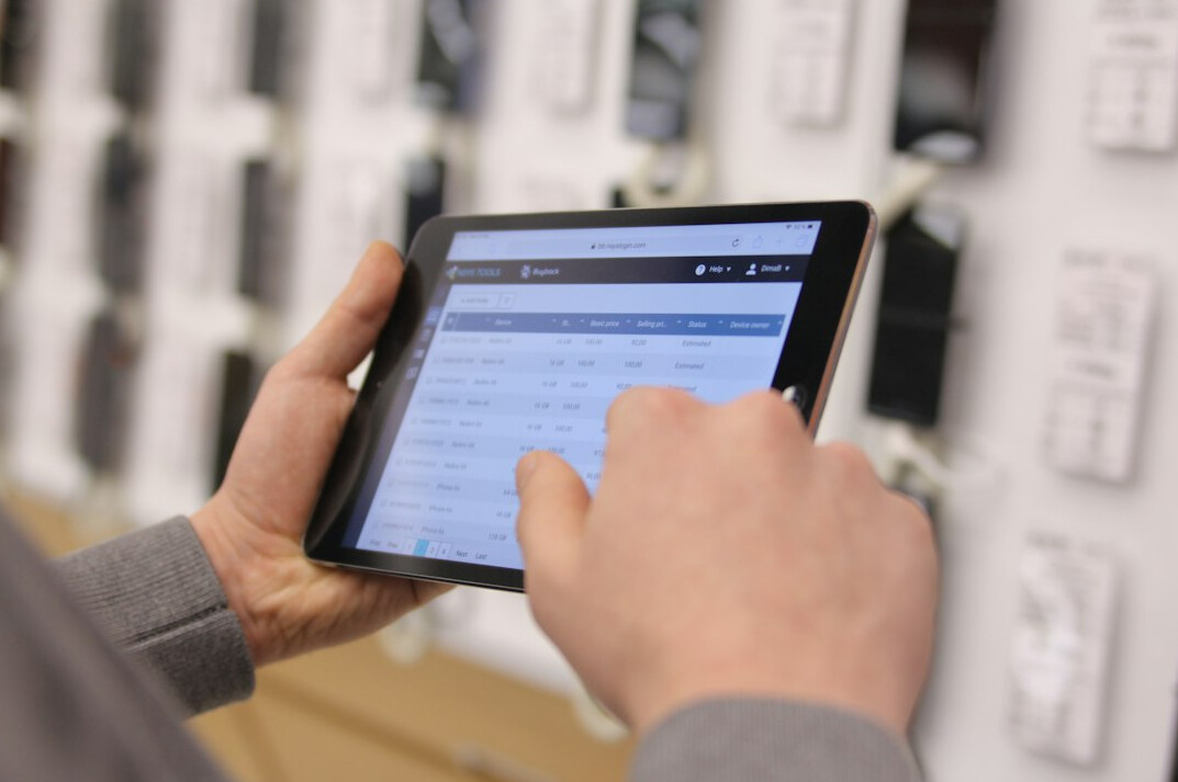 store security expert reviewing footage