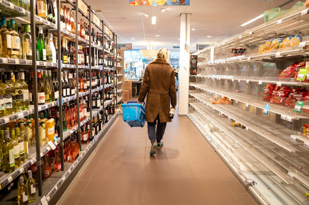store detective observing customers